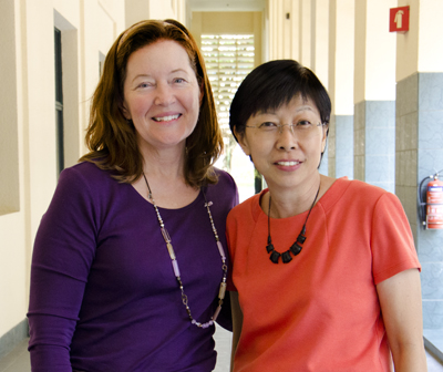 Rita and Jessie believe that fostering good relationship with the school leaders and teachers is important for a succesful intervention