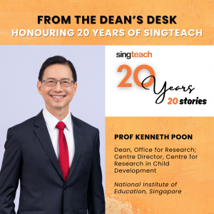 From the Dean's Desk: Honouring 20 Years of SingTeach